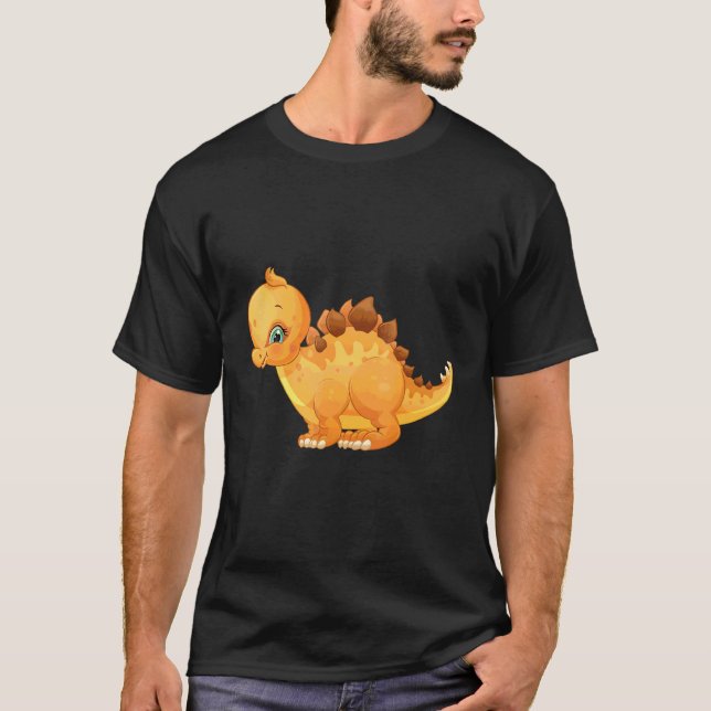 T-shirt Dinosaure  Stégosaure  (Devant)