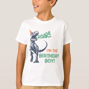 T-shirt Dinosaure T-Rex dans la chemise de garçon