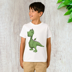 T-shirt Dinosaure Vert