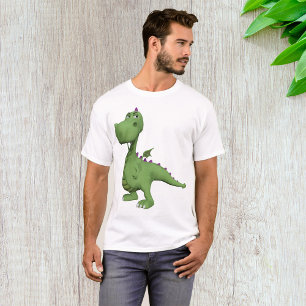 T-shirt Dinosaure Vert