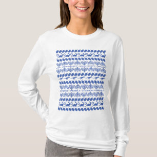 T-shirt Dinosaures et Dreidels (femmes)