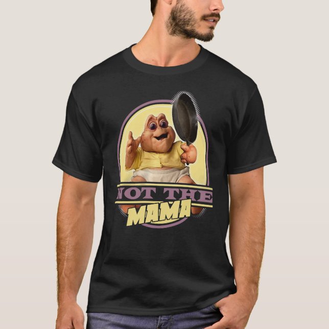 T-shirt Dinosaures Not The Mama (DNS0020-501BLK) Men_s Ess (Devant)