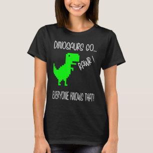 T-shirt Dinosaures Rawr