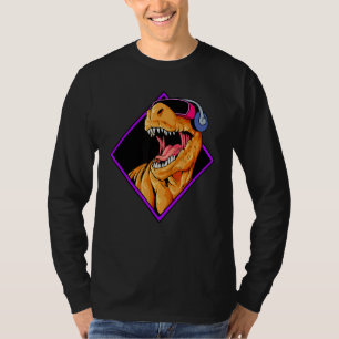 T-shirt Dinosaures Rex Dinosaure Préhistorique Enfants Ou