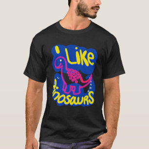 T-shirt Dinosaures Royaume animal Nature Famille Childrenu