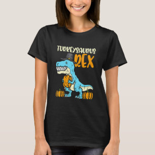 T-shirt Dinosaurus de dinde Rex Dab Dinde Dino Enfant Garç