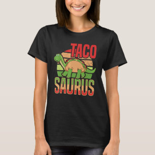 T-shirt Dinosaurus Jour national du Taco Taco Saurus Dino 