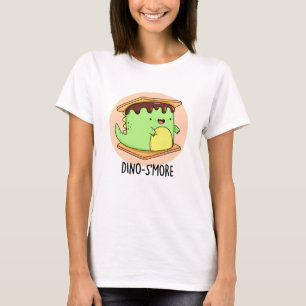 T-shirt Dinosmore Funny Dinosaur Pun