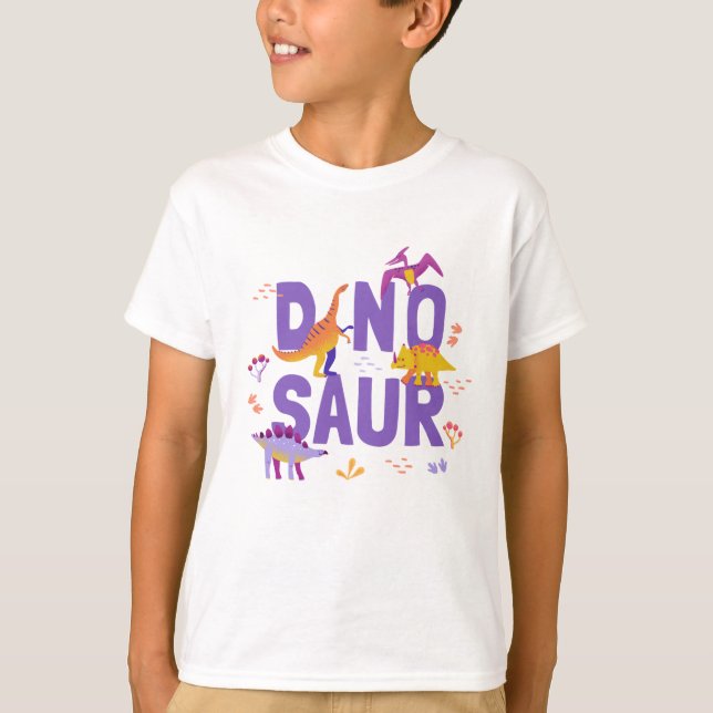 T-shirt dinosuor (Devant)