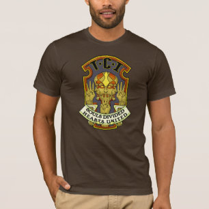 T-shirt d'insigne d'invasion de Tri Clone