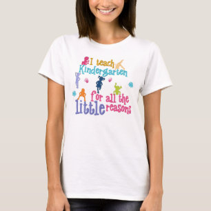T-shirt d'institutrice gardienne
