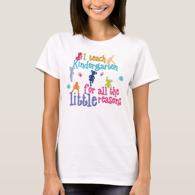 T-shirt d'institutrice gardienne (Devant)