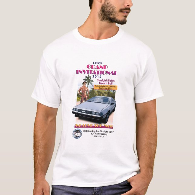 T-shirt d'invitation grand de LCCI (Devant)