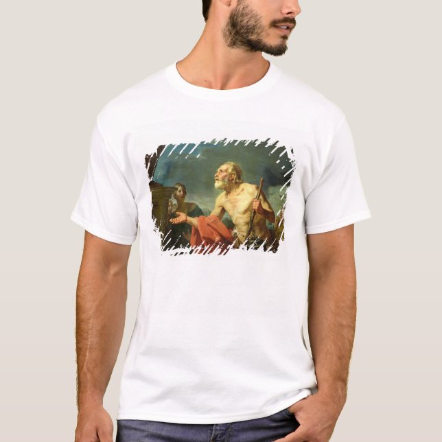 T-shirt Diogène demandant l'aumône, 1767 (Devant)
