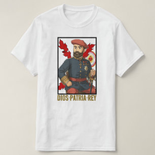 T-SHIRT DIOS PATRIA REY