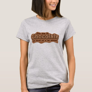 T-shirt DIP ME EN CHOCOLAT chemise - choisir style