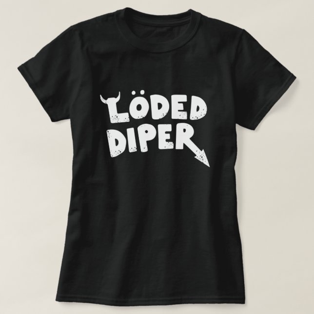 T-shirt Diper 1 chargé (Design devant)