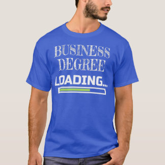 T-shirt Diplôme d'affaires Chargement École de commerce Ca