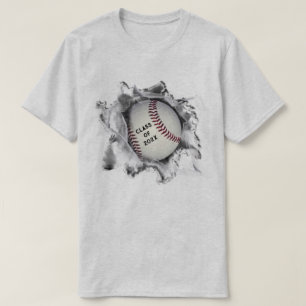 T-shirt Diplôme de baseball cadeau