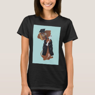 T-shirt Diplômé de Dachshund
