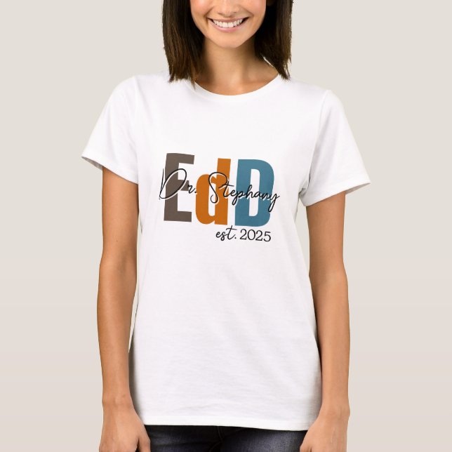 T-shirt Diplôme de doctorat de la D.D. (Devant)