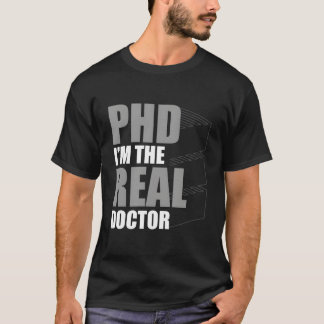 T-shirt Diplôme de doctorat d'études supérieures