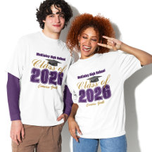 Diplômé de la promotion 2026 en or violet personna