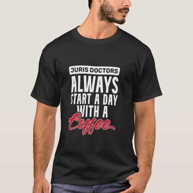 T-shirt Diplômé de l'école de droit qualifié de l'examen d (Devant)