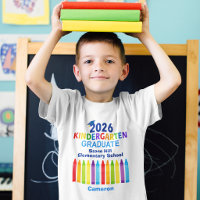 Diplômé de maternelle 2026 Crayon personnalisé Enf