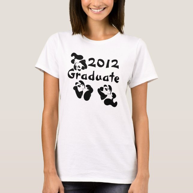 T-shirt Diplôme de Panda (Devant)