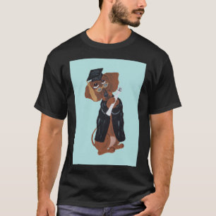 T-shirt Diplômé de teckel