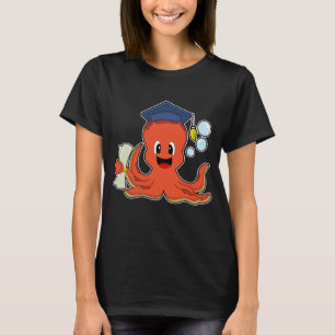 T-shirt Diplôme d'étudiant Octopus