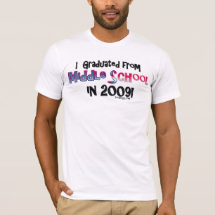 T-shirt Diplômé du collège 2009