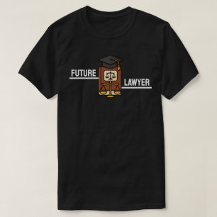 T-shirt Diplômé futur avocat