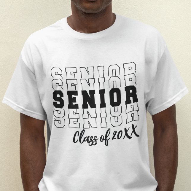 T-shirt Diplôme supérieur chaque année (Créateur téléchargé)