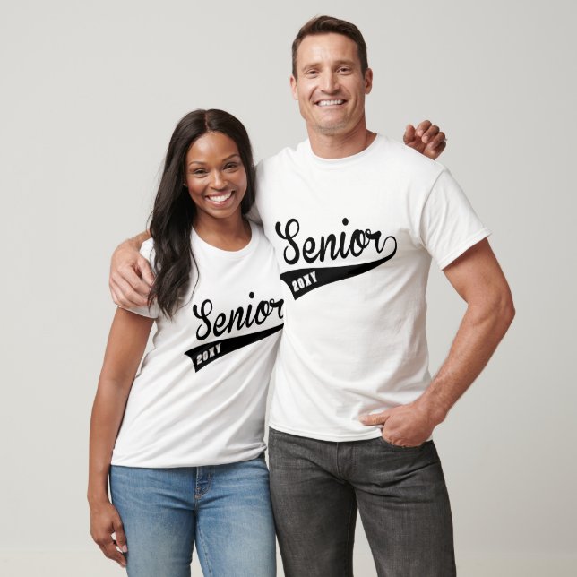 T-shirt Diplôme supérieur de l'année personnalisée (Unisexe)
