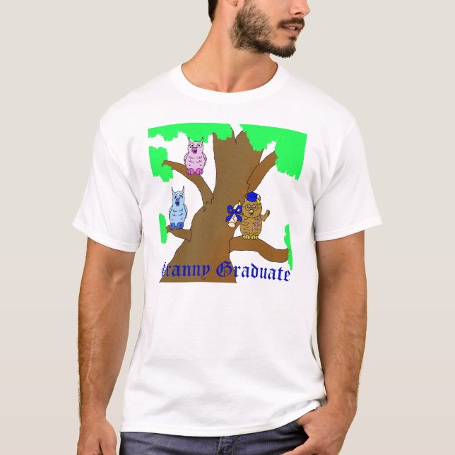 T-shirt Diplômée de mamie (Devant)