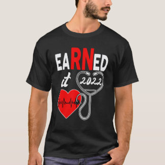 T-shirt Diplômée Infirmière 2022 Étudiante Diplômée En Soi