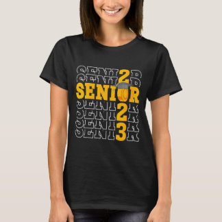 T-shirt Diplômées seniors joueuses de hockey 2023 promotio