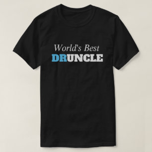 T-shirt Dire drôle - Le meilleur oncle drôle et ivre du 