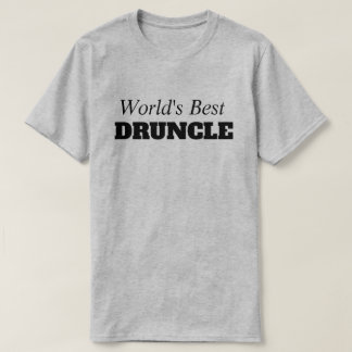 T-shirt Dire drôle - Le meilleur oncle drôle et ivre du mo