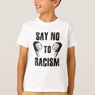 T-shirt Dire non au racisme