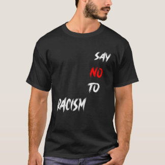 T-shirt dire non au racisme