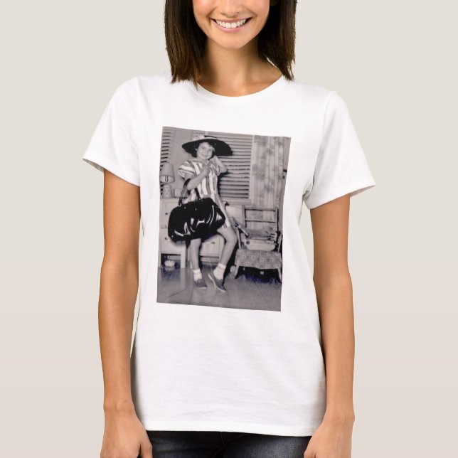 T-SHIRT DIRE PETITE DAME (Devant)