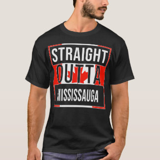 T-shirt Direct Outta Mississauga Cadeau pour Canadien de