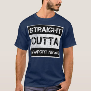 T-shirt Direct Outta Newport News Virginia Vintage Distric
