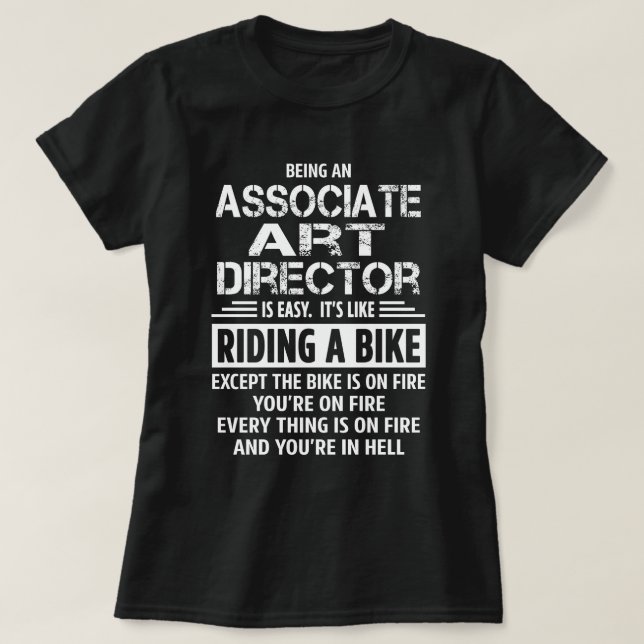 T-shirt Directeur artistique associé (Design devant)