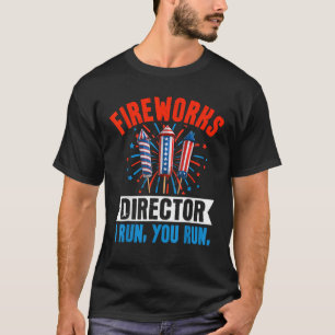 T-shirt Directeur de Firework Technicien Je Vous Exécute 4