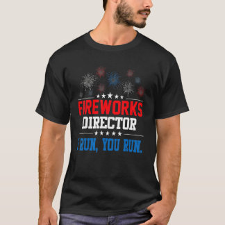 T-shirt Directeur de Firework Technicien Je Vous Exécute 4