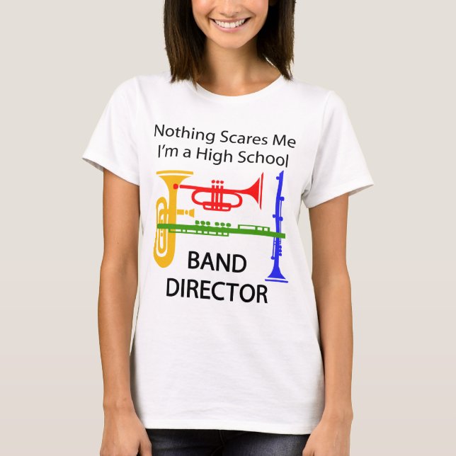 T-shirt Directeur de la bande du secondaire (Devant)